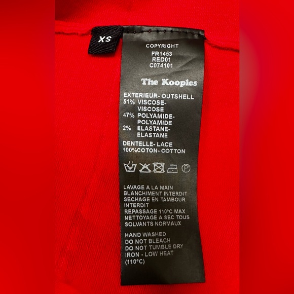 THE KOOPLES DRESS size XS - Picture 5 of 6